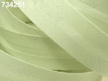 Schrägband Baumwolle Breite 20 mm gefalzt -  Ambrosia